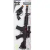 Image de Jeux de société fusil mitrailleur sonore +colt Wonderkids Noir 51,7x3,5x17 cm A2200022