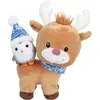Image de Peluche WDK Partner Renne et Pingouin Marron 24 cm A2502245