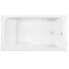 Image de Baignoire bain douche Malice version droite Blanc brillant 160 x 85