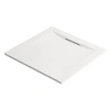 Image de Receveur de douche antidérapant 90 x 90 Flight Pure carré blanc