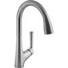 Image de Mitigeur cuisine Forte Bec douchette extractible en inox brossé