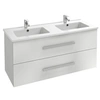 Image de Meuble double vasque 120 cm Ola UP blanc