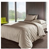 Image de Housse de couette percale Méline 2 LABELISSIM - Lin - 140 x 200 cm