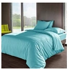 Image de Housse de couette Lagon en percale de coton 80 fils 140x200 cm