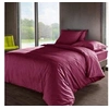Image de Housse de couette Aubergine percale de coton 80 fils 240x260 cm
