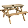Image de Table Pique-nique Wapiti Avec Trou Parasol