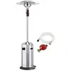 Image de Parasol chauffant gaz Cosy Elegance Inox - - Extérieur - Prêt à l'emploi Livré avec tuyau et détendeur - Jusqu'à 12m²