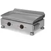Image de Plancha électrique Silvia IIG Inox - - Plaque inox 67 x 34 cm - 2800 W - Jusqu'à 10 convives