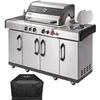 Image de Barbecue gaz BY FAVEX Kansas II Pro 4 SIK - 4 brûleurs - Infrarouge - TURBO ZONE 800 °C - Grille fonte SWITCH GRID