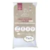 Image de Drap housse bébé + alèse 2 en 1 coton imperméable blanc 60x120 cm
