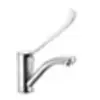 Image de Mitigeur de lavabo mécanique monotrou avec bec orientable - - 2522L