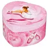 Image de Trousselier - Boite à bijoux musicale coeur Ballerine rose