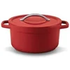 Image de Cocotte ronde rouge 24 cm 4.5 L - - Rouge - Aluminium