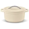 Image de Cocotte ronde beige 24 cm 4.5 L - - Beige - Aluminium