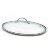 Image de Couvercle pour poêle à poisson - - Transparent - Verre