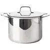 Image de Marmite avec son couvercle Maestro 24 cm - - Argent - Inox