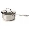 Image de Casserole avec bec verseur et son couvercle Maestro 16 cm en inox - - Argent - Inox