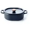 Image de Cocotte Nori 31 cm en fonte - - Noir - Fonte émaillée