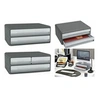 Image de Module de rangement MoovUp, 3 tiroirs, gris