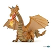 Image de Figurine Dragon Or avec Flamme