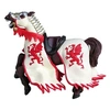 Image de Figurine cheval du roi au dragon rouge