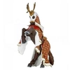 Image de Figurine cheval du maître des armes cimier cerf rouge papo