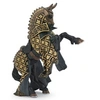 Image de Figurine Cheval du Maître des armes cimier taureau