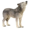 Image de Figurine Loup hurlant 50171 Marron