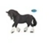 Image de Figurine Cheval etalon shire noir