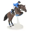Image de Papo - Figurine cheval - Cheval de Saut d'Obstacle et Cavalier, jouet Enfants, Passion Équestre et Compétition, Rêve de Médailles et d'Obstacles dès 3 Ans en occasion ou reconditionné