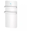 Image de Radiateur sèche-serviettes - ANURI - Rx aluminium et soufflerie - 1200W - 36,6x74,1x17,4 cm - programmable - détection fenêtre - blanc