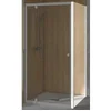 Image de Paroi de douche SUPRA III FIXE 100cm profilé chromé avec verre transparent - - PA1573CTN