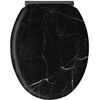 Image de Abattant MARBRE NOIR - MDF FSC