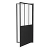 Image de Porte pivotante 90x200 style industriel noir