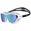 Image de ARENA The One Swim Mask Mirror Lunettes de Natation Adultes Unisexe Anti-buée, Masque de Piscine avec Verres Larges, Protection UV, Pont de Nez Auto-Ajustable, Joints Orbit-Proof en occasion ou reconditionné