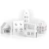 Image de Décor 3D à fabriquer - Maisons en carton souple - 5 pcs