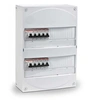 Image de - Coffret électrique prééquipé 2 rangées 26 modules - disjoncteurs 10A à 32A