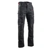 Image de Pantalon stretch bicolore Cortex avec poches genouillères - Noir - T.36 - - 1783-36