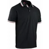 Image de Polo de travail Soccer Noir/Rouge Taille S - FXWW9010E-S