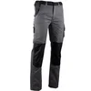 Image de Pantalon Vulcain stretch avec poches genouillères gris sombre/noir T52 - - 1813-52