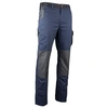 Image de Pantalon de travail HERCULE multipoches bleu foncé/gris foncé T58 - LEBEURRE - 1822-T58