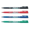 Image de Pentel - marqueur permanent GREEN-LABEL NMS50, noir