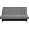 Image de Banquette clic-clac INDY Noir anthracite 2/3 places coffre 189 cm