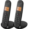Image de Logicom ILOA 250 Téléphone Fixe sans Fil sans Répondeur - Duo - Téléphones analogiques et dect - Noir en occasion ou reconditionné