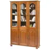 Image de Bibliothèque Chêne 6 Portes L. 120 cm - L 120.6 x l 33 x H 182.2 cm