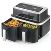 Image de Friteuse sans huile double 2600w noir KCPFR84-AIRDUO