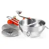 Image de Moulin à légumes inox diamètre 247mm 3 grilles 13,8cm KC.MOUL-21.3