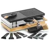 Image de Appareil à raclette 8 personnes 1200w gril RAC.WOOD-8