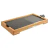 Image de Plancha gril électrique 2000w 51x25,5cm kcwoodpla2000