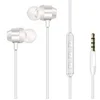 Image de Ecouteurs Filaires Jack 3.5mm Classic CIA10 avec Micro Intégré Son Puissant Blanc